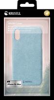 iphone xs max deklas - Krusell Broby Back Case For Apple iPhone XS Max Blue - 6 nuotrauka