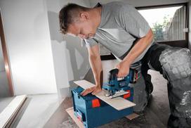bosch pakrovejas kroviklis - Akumuliatorinis siaurapjūklis Bosch GST 18 V-LI; 18 V; (be akumuliatoriaus ir pakrovėjo) - 2 nuotrauka