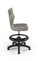 vaikiska kede - Entelo Petit Black HC F Size 4 Children Chair VS03 Grey - 2 nuotrauka