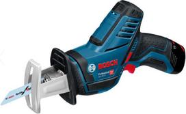 Tiesinis pjūklas Bosch GSA 12V-14; 12 V; 2x3,0 Ah akum.