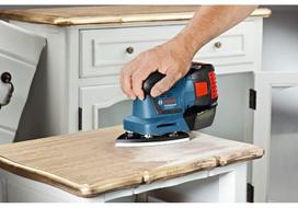orbital sander - Plokštuminis šlifuoklis Bosch GSS 18V-10 Solo; 18 V (be akumuliatoriaus ir kroviklio) - 1 nuotrauka