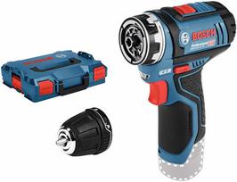 bosch gsr 12v 15 fc - Bosch GSR 12V-15 FC Cordless Drill w/GFA-12B Drill Chuck Adapter/L-Boxx - 1 nuotrauka