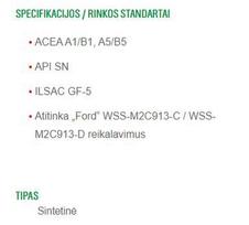 5w 30 4 l - Castrol Magnatec S-S A5, 5W-30, 4 l - 2 nuotrauka