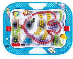 piesimo rinkinys - QUERCETTI rinkinys OCEAN FUN FISH & PEGS, 969 - 2 nuotrauka