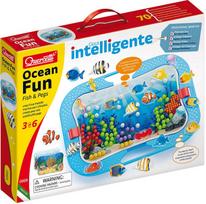 piesimo rinkinys - QUERCETTI rinkinys OCEAN FUN FISH & PEGS, 969 - 5 nuotrauka