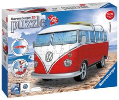 ravensburger 3d puzzle - Ravensburger 3D Puzzle Volkswagen Bus T1 162pcs - 2 nuotrauka