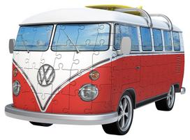 ravensburger 3d puzzle - Ravensburger 3D Puzzle Volkswagen Bus T1 162pcs - 3 nuotrauka