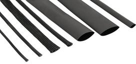 InLine Cable Sleeving+Shrink Tubing Set Black