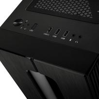 atx korpusai - Kolink Nimbus ATX Mid Black (Juodas) - 7 nuotrauka
