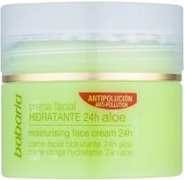 aloe vera veido kremas - Babaria Aloe Vera Moisturising Face Cream 24h 50ml - 1 nuotrauka