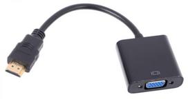 hdmi hdmi kabelis 15m - Akyga Adapter VGA / HDMI 0.15m Black - 2 nuotrauka