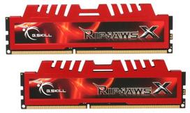 ddr3 16gb - G.SKILL RipjawsX 16GB 1600MHz DDR3 CL10 DIMM KIT OF 2 F3-14900CL10D-16GBXL - 1 nuotrauka