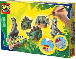 SES Creative Children's Dinosaurs Casting & Painting Set 01406