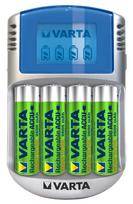 Varta AA/AAA LCD Charger With AA 2600mAh x4