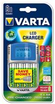 elementai aa - Varta AA/AAA LCD Charger With AA 2600mAh x4 - 2 nuotrauka