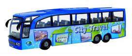 zaisliniai autobusai - Dickie Toys Tourist Bus 203745005 Blue - 1 nuotrauka