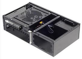 korpusas silverstone - SilverStone Milo ML05B - 5 nuotrauka