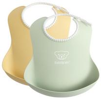 BABYBJÖRN minkšti seilinukai 2vnt. Powder Yellow / Powder Green
