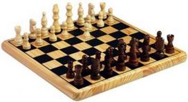 sachmatu stalas - TACTIC šachmatai mediniai, met.dėžutėje, TA14001/14001 - 3 nuotrauka