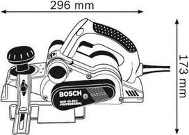 oblius bosch professional - Bosch GHO 40-82 C Professional - 2 nuotrauka