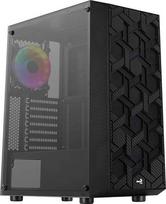 atx korpusai - Aerocool Hive FRGB Black (Juodas) - 1 nuotrauka