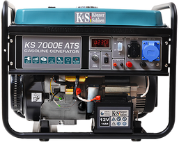 benzininis generatorius konner - Könner & Söhnen KS7000EATS, 5000 W - 2 nuotrauka
