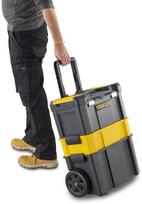 irankiu deze stanley - Stanley Essential Rolling Workshop, juoda/geltona - 7 nuotrauka