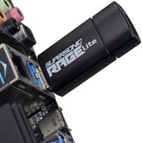 2gb usb flash - Patriot Supersonic PenDrive Rage Lite, mėlyna/juoda, 32 GB - 4 nuotrauka