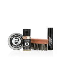 barzdos priemones rinkinis - Barzdos priežiūros rinkinys Percy Nobleman's Beard Survival Kit, 4 priemonės - 2 nuotrauka