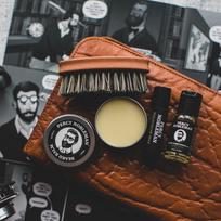 barzdos priemones rinkinis - Barzdos priežiūros rinkinys Percy Nobleman's Beard Survival Kit, 4 priemonės - 3 nuotrauka