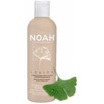 noah sampunas - Noah LEAVES Strengthening Anti-Age Šampūnas With Ginkgo Biloba Stiprinantis šampūnas brandiems plaukams su ginkmedžio lapais, 250 ml - 1 nuotrauka