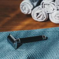 dviasmenis skustuvas - Percy Nobleman Safety Razor Dviašmenis skustuvas - 5 nuotrauka