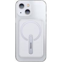 Baseus "Crystal Magnetic Glass Case with a bracket iPhone 13" Transparent