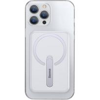 Baseus "Crystal Magnetic Glass Case with a bracket iPhone 13 Pro" Transparent