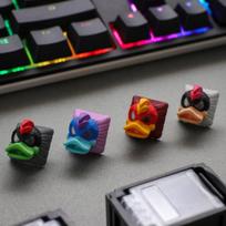 keycaps juodi - Ducky Hot Keys Project Ducky League Keycap - The Bulk - 9 nuotrauka