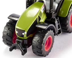modeliukai traktoriai - Žaislinis traktorius Siku Claas Axion 950 1030, žalia - 6 nuotrauka