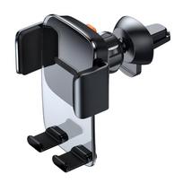 baseus car holder - Baseus Easy Control Clamp Holder Silver - 3 nuotrauka