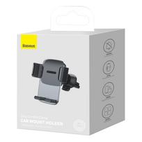 baseus car holder - Baseus Easy Control Clamp Holder Silver - 10 nuotrauka