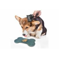 laizymo kilimelis - Flamingo Lick Pad Jummie Petrol M - 2 nuotrauka