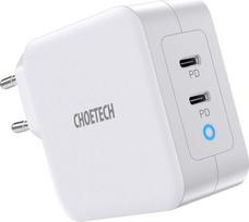 Choetech PD6008, 2 x USB-C, balta
