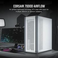 full tower - Corsair 7000D TG White (Baltas) - 9 nuotrauka