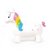 vienaragis zaislas - Šokinėjimo kamuolys Pulei Jumping Animals Unicorn, 2 vnt. - 5 nuotrauka