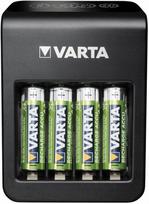 baterija 9v - Varta LCD Plug Charger Plus + 4 x AA 2100mAh - 2 nuotrauka