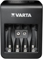 baterija 9v - Varta LCD Plug Charger Plus + 4 x AA 2100mAh - 3 nuotrauka