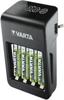 baterija 9v - Varta LCD Plug Charger Plus + 4 x AA 2100mAh - 4 nuotrauka
