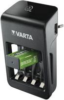 baterija 9v - Varta LCD Plug Charger Plus + 4 x AA 2100mAh - 5 nuotrauka