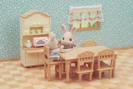 sylvanian families namas - Epoch Sylvanian Families Dining Room Set - 4 nuotrauka