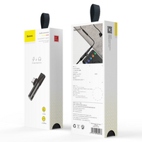 usb c to jack 3.5 -  Baseus CATL41-01, USB Type C, 0.04 m, juoda - 5 nuotrauka