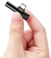 usb c to jack 3.5 -  Baseus CATL41-01, USB Type C, 0.04 m, juoda - 8 nuotrauka