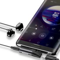 usb c to jack 3.5 -  Baseus CATL41-01, USB Type C, 0.04 m, juoda - 9 nuotrauka